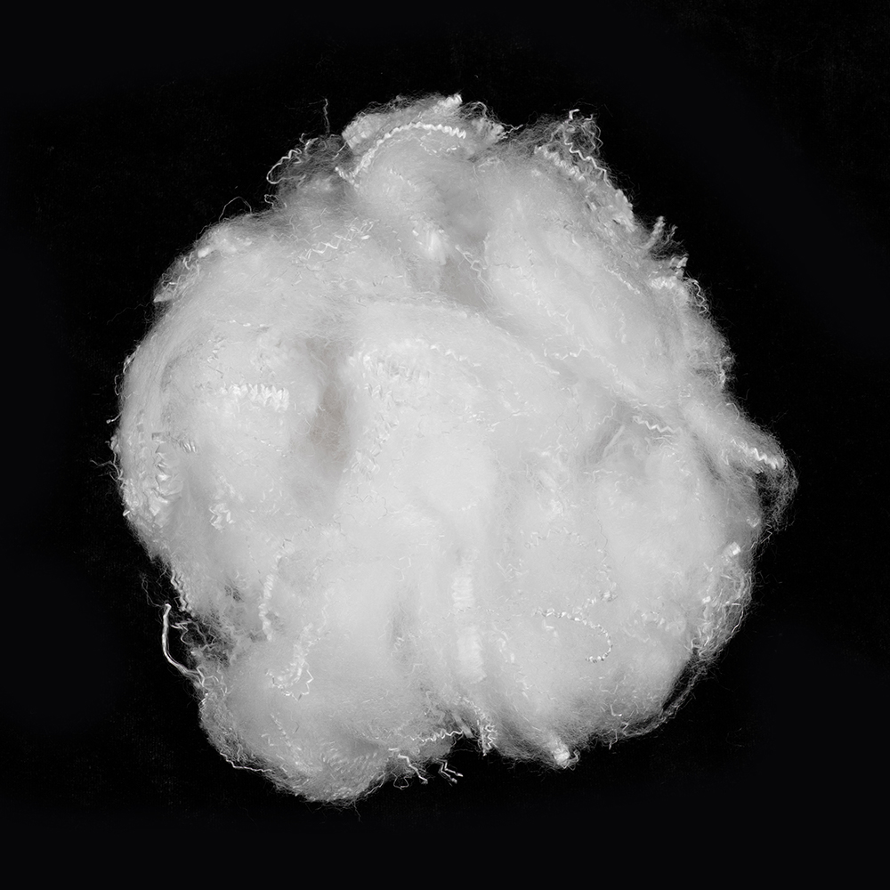 2D * 51 MM polyester stapelvezel