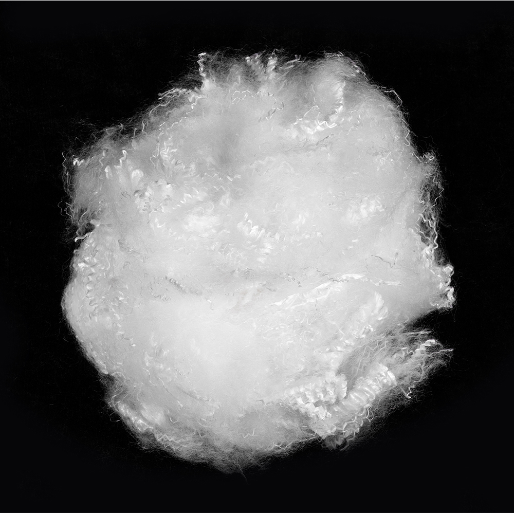 4D*64HMM polyester stapelvezel